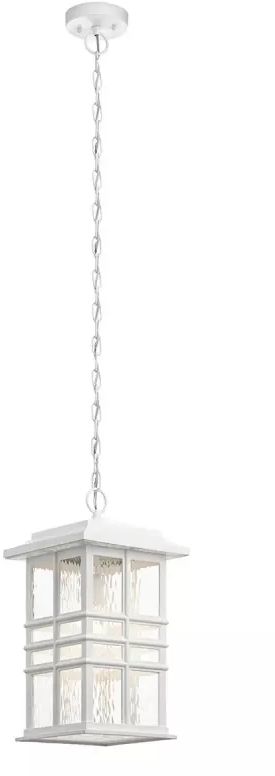 Elstead Lighting Beacon Square Pendelleuchte 1x60 W weiß KL-BEACON-SQUARE8-WHT