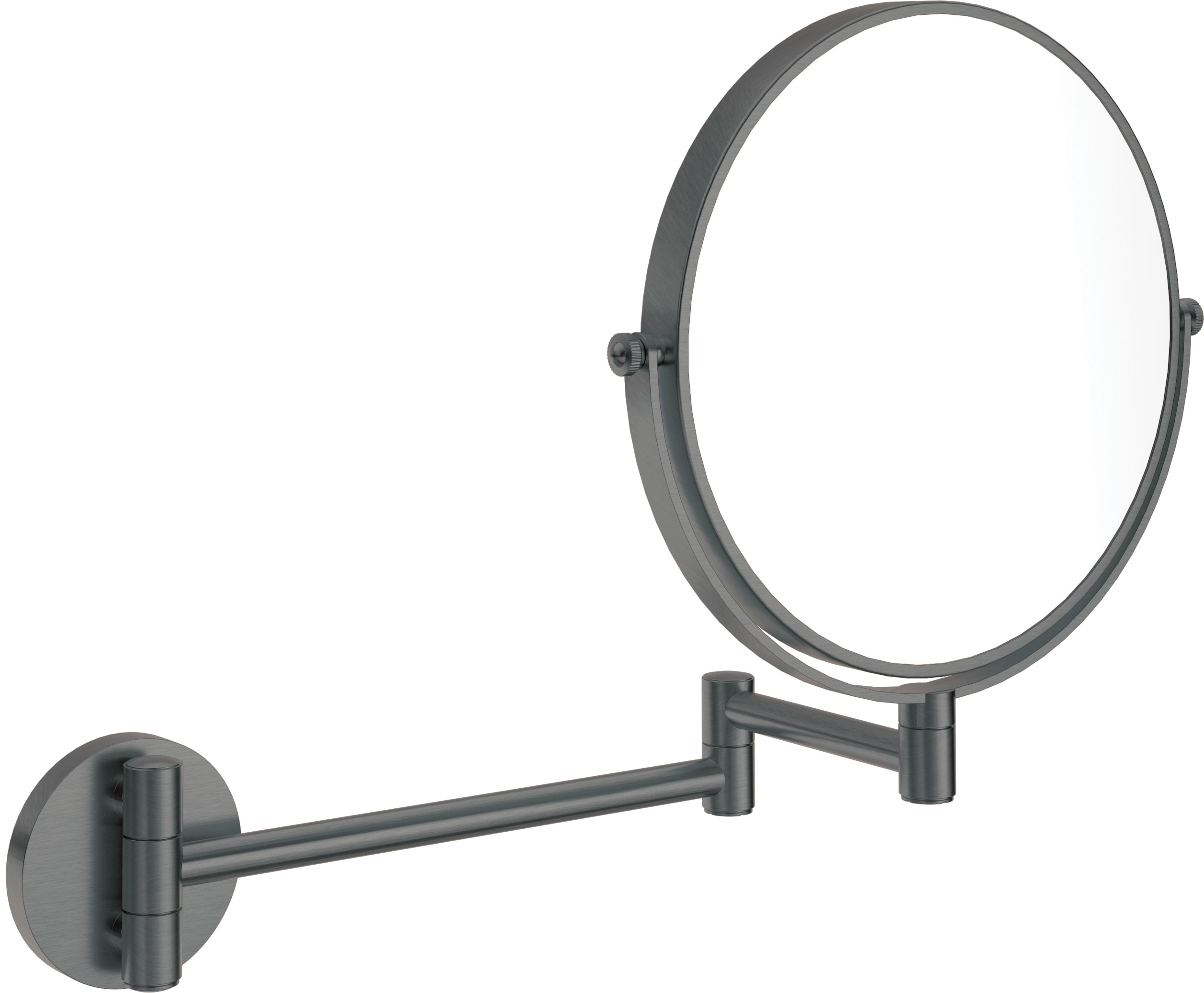 Deante Round Kosmetikspiegel 23.2x28.2 cm rund graphit ADR_D811