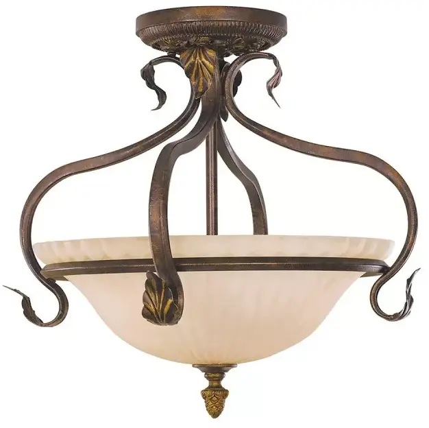 Elstead Lighting Sonoma Valley Deckenlampe 3x60 W FE-SONOMAVALLEY-SF