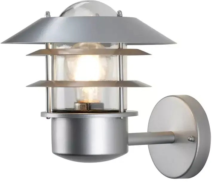 Elstead Lighting Helsingor Außenwandleuchte 1x60 W silber HELSINGOR