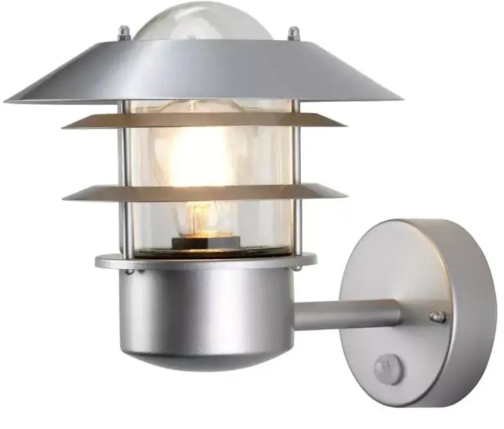Elstead Lighting Helsingor Außenwandleuchte 1x60 W silber HELSINGOR-PIR