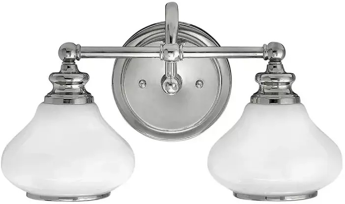 Elstead Lighting Ainsley Wandleuchte 2x3 W chrom HK-AINSLEY2-BATH