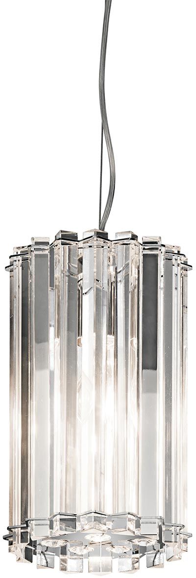 Elstead Lighting Crystal Skye Pendelleuchte 2x3 W chrom KL-CRYSTAL-SKYE-MP