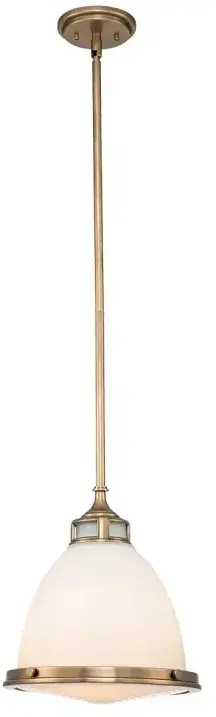Elstead Lighting Amelia Pendelleuchte 1x60 W messing HK-AMELIA-P-M-HB