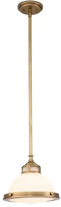 Elstead Lighting Amelia Pendelleuchte 1x60 W messing HK-AMELIA-P-S-HB
