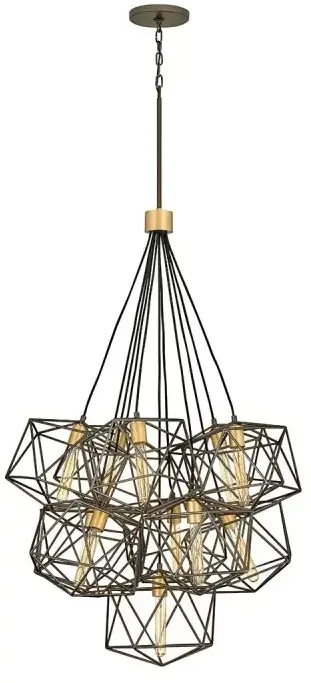 Elstead Lighting Astrid Pendelleuchte x60 W gold-braun HK-ASTRID-11P