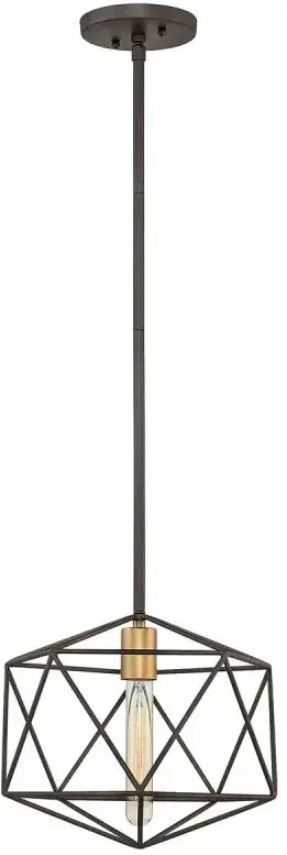 Elstead Lighting Astrid Pendelleuchte 1x60 W gold-braun HK-ASTRID-MP