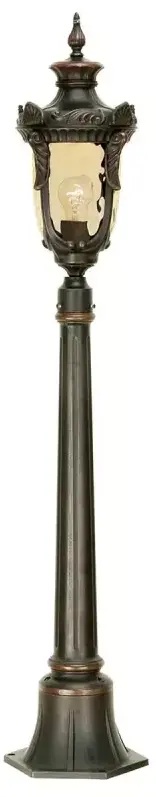 Elstead Lighting Philadelphia Stehleuchte für den Außenbereich 1x60 W braun PH4-M-OB