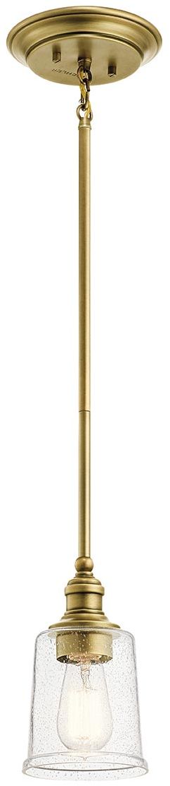Elstead Lighting Waverly Pendelleuchte 1x60 W messing KL-WAVERLY-MP-NBR