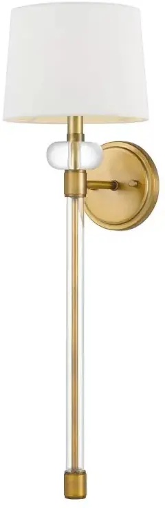 Elstead Lighting Barbour Wandleuchte 1x40 W messing QZ-BARBOUR1-WS