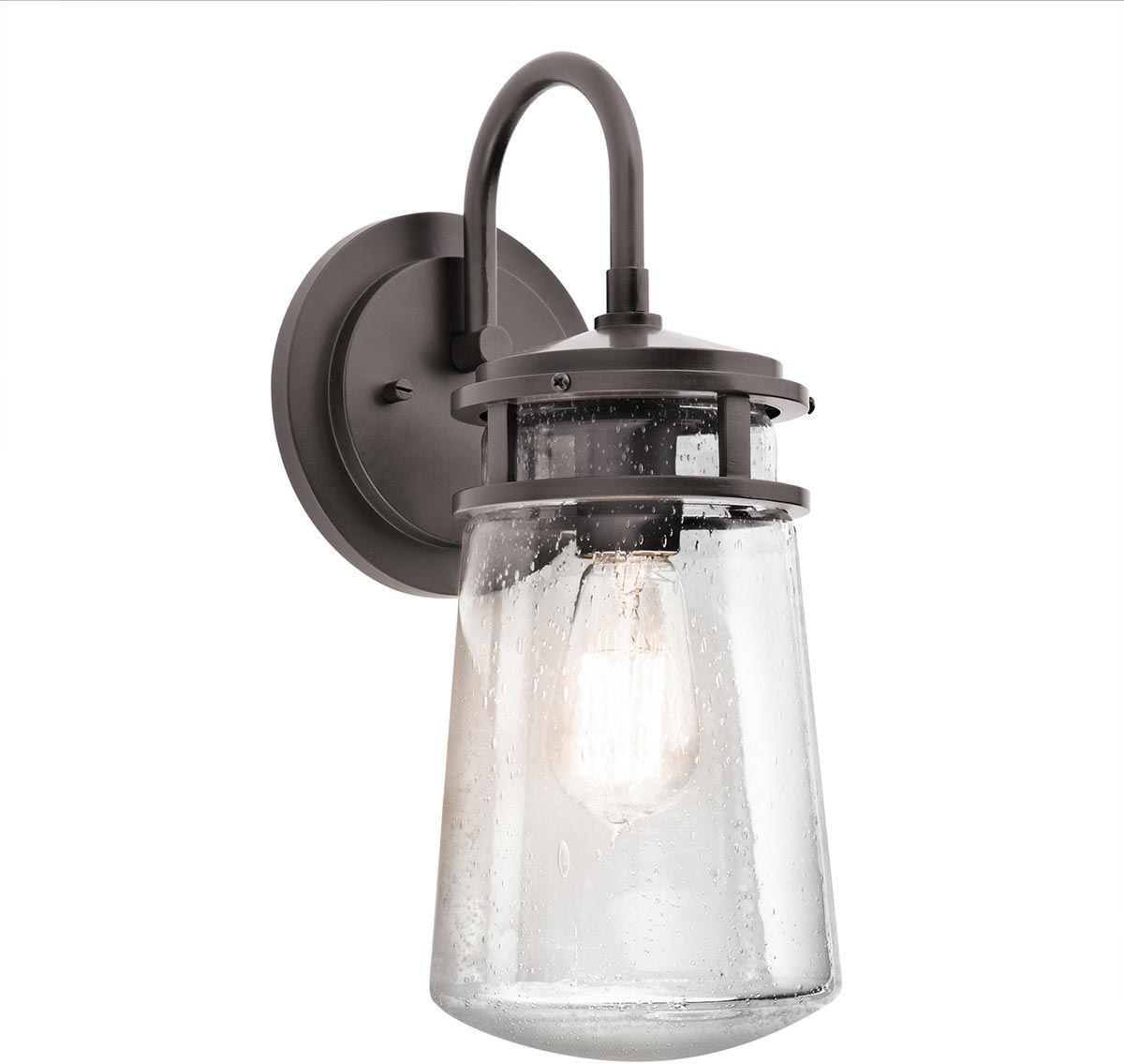 Elstead Lighting Lyndon Außenwandleuchte 1x60 W braun KL-LYNDON2-M-AZ