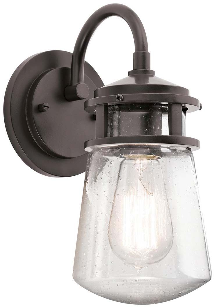 Elstead Lighting Lyndon Außenwandleuchte 1x60 W braun KL-LYNDON2-S-AZ