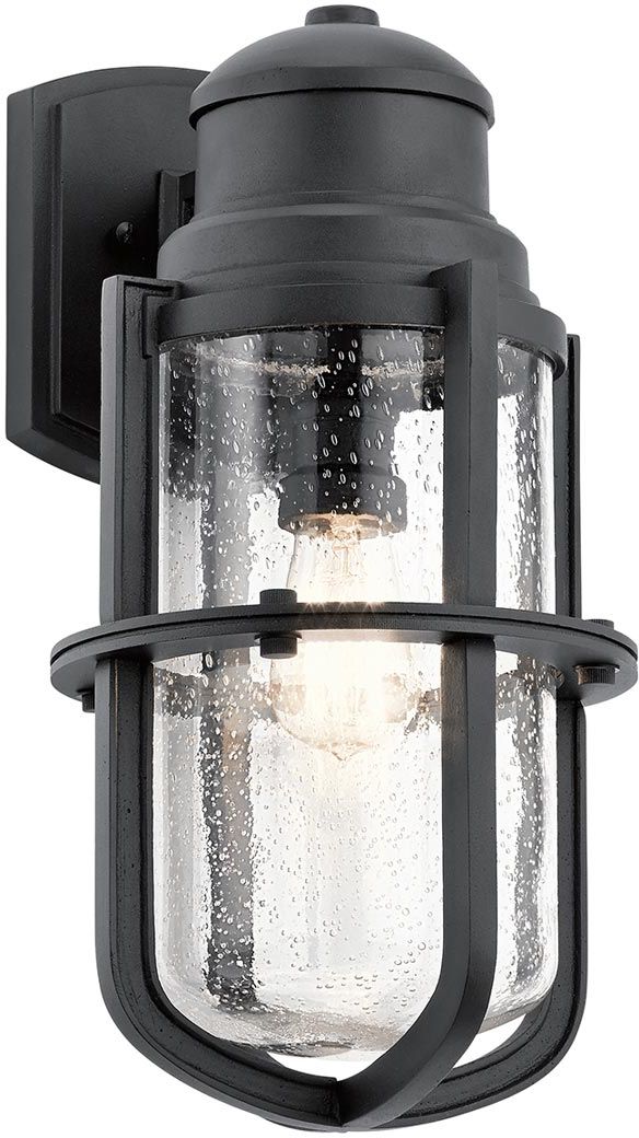 Elstead Lighting Suri Außenwandleuchte 1x60 W schwarz KL-SURI-L