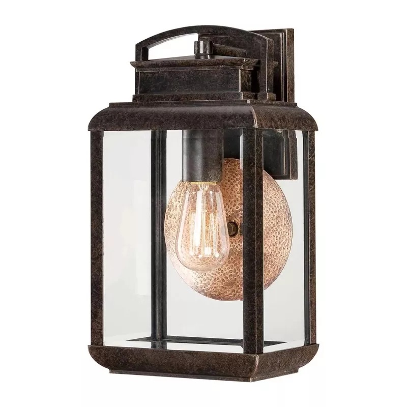Elstead Lighting Byron Außenwandleuchte 1x60 W braun QZ-BYRON-M