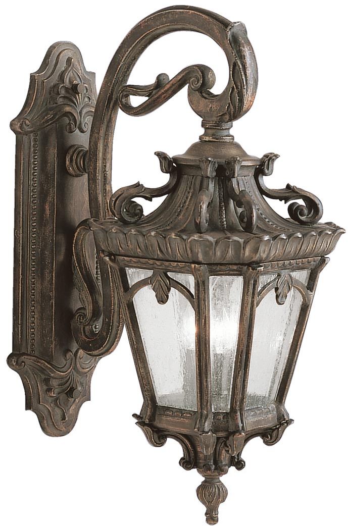 Elstead Lighting Tournai Außenwandleuchte 3x60 W grau-braun KL-TOURNAI2-XL
