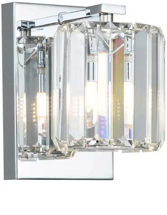 Elstead Lighting Divine Wandleuchte 1x3 W chrom QZ-DIVINE1-PC-BATH
