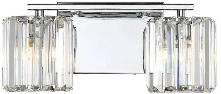 Elstead Lighting Divine Wandleuchte 2x3 W chrom QZ-DIVINE2-PC-BATH