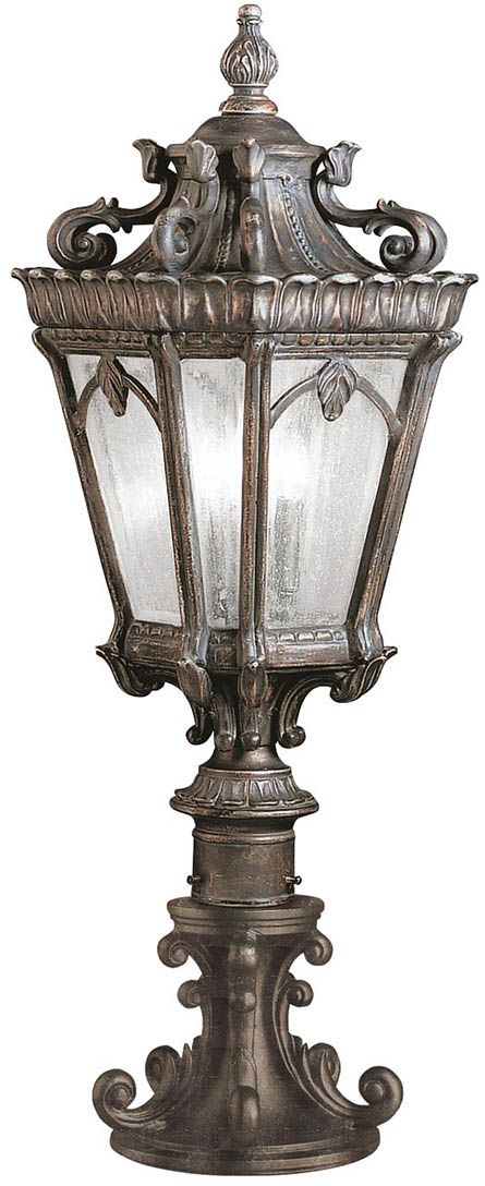 Elstead Lighting Tournai Stehleuchte für den Außenbereich 2x60 W grau-braun KL-TOURNAI3-L
