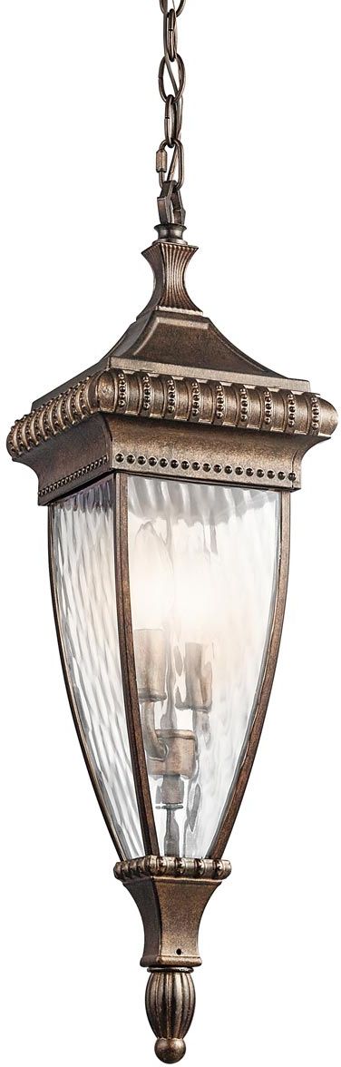 Elstead Lighting Venetian Rain Hängelampe für den Außenbereich 2x60 W braun KL-VENETIAN8-M