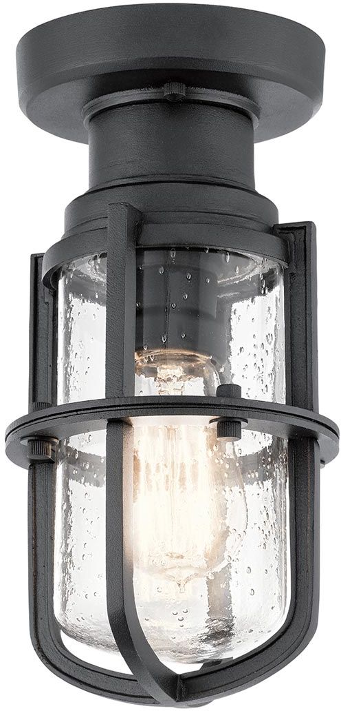 Elstead Lighting Suri Deckenleuchte für den Außenbereich 1x40 W schwarz KL-SURI-F
