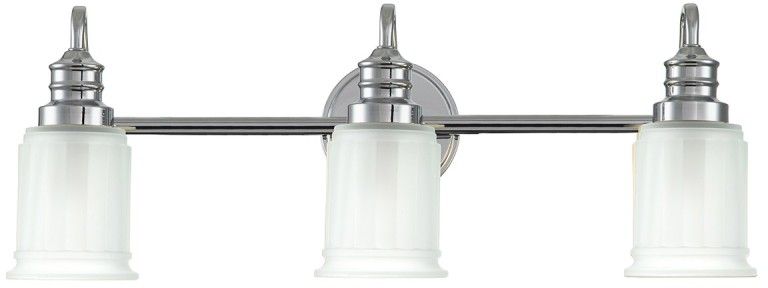 Elstead Lighting Swell Wandleuchte 3x3 W chrom QZ-SWELL3-PC-BATH
