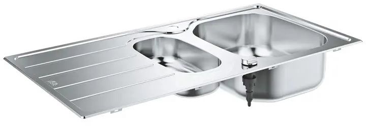 Grohe K200 Edelstahlspüle 96.5x50 cm stahl 31564SD1
