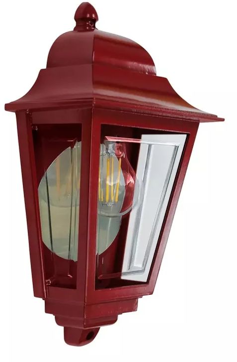 Elstead Lighting Deco Lane Außenwandleuchte 1x60 W rot DECO-LANE7-RED