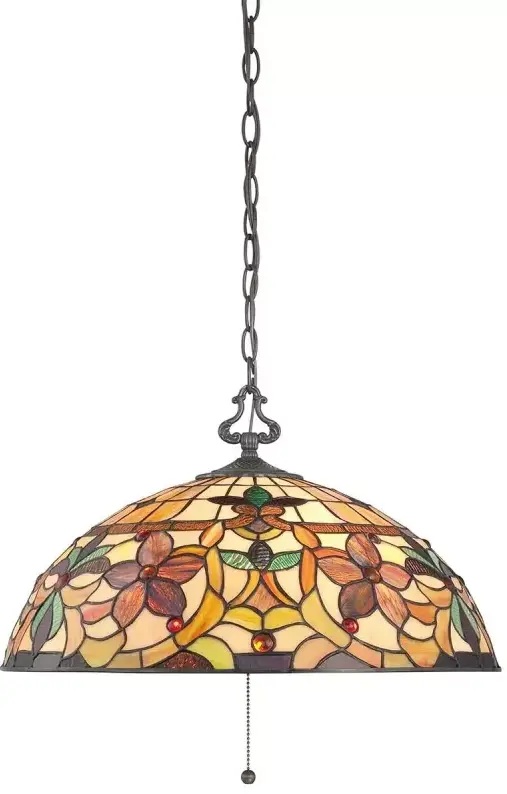Elstead Lighting Kami Pendelleuchte 3x60 W braun QZ-KAMI-P