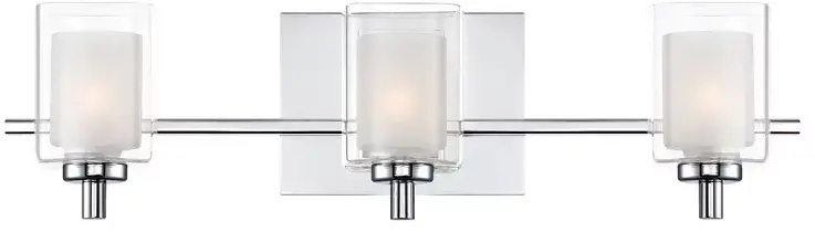 Elstead Lighting Kolt Wandleuchte 3x3 W chrom QZ-KOLT3-PC-BATH