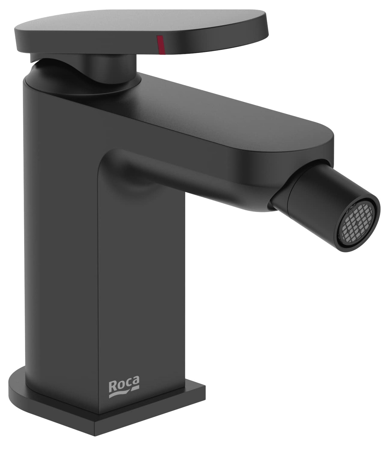 Roca Kay Bidetarmatur stehend schwarz A5A627GNB0