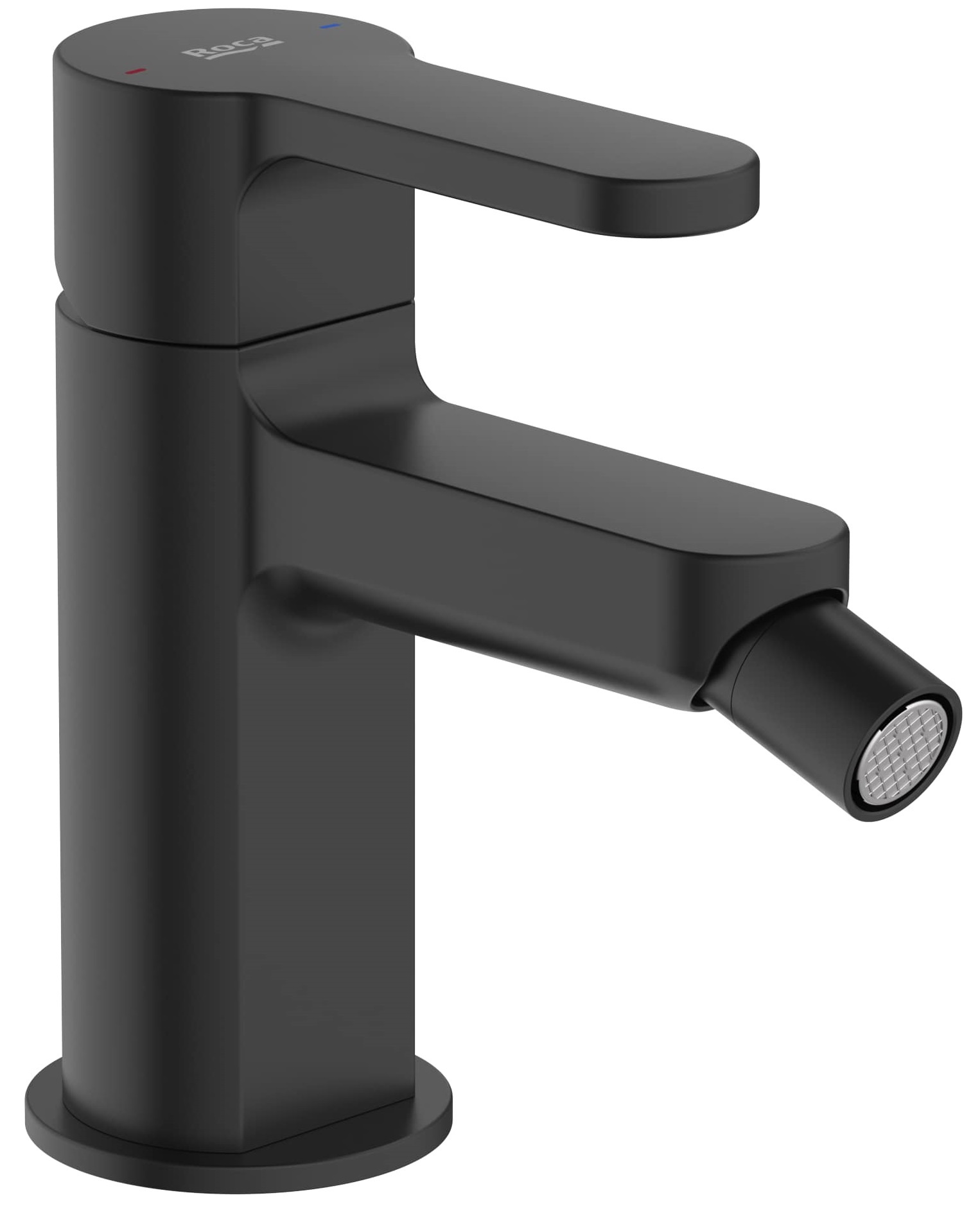 Roca l20 Bidetarmatur stehend schwarz A5A629HNB0