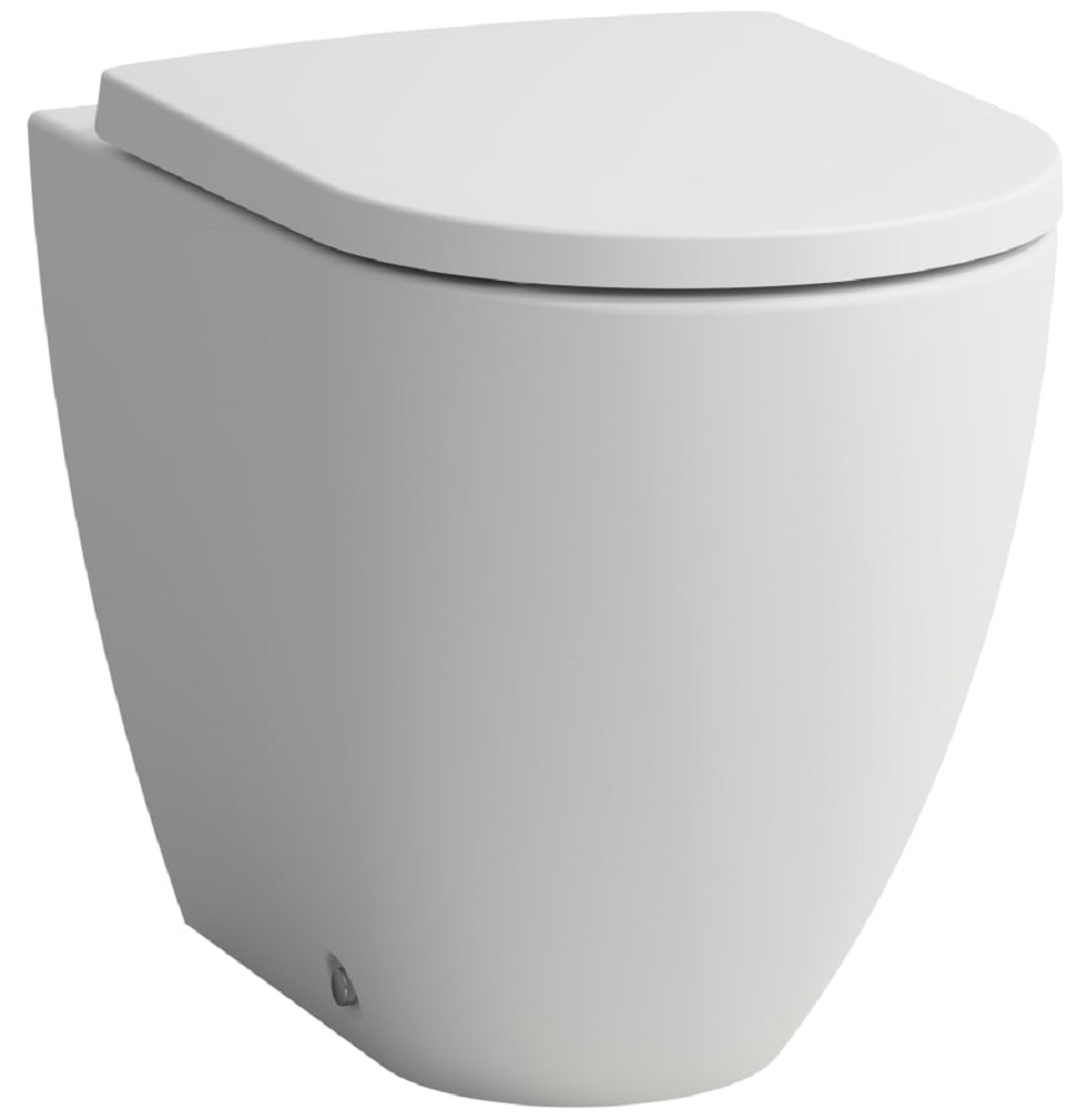 Laufen Pro X WC-Becken stehend Spülrandlos mit Wirbelspülung weiß Matte H8238617570001
