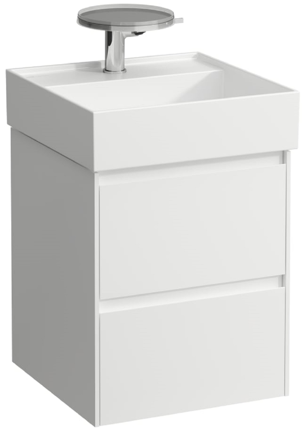 Laufen Lani Badschrank 43.5x45x51.5 cm Unterschrank hängend weiß H4039221122611