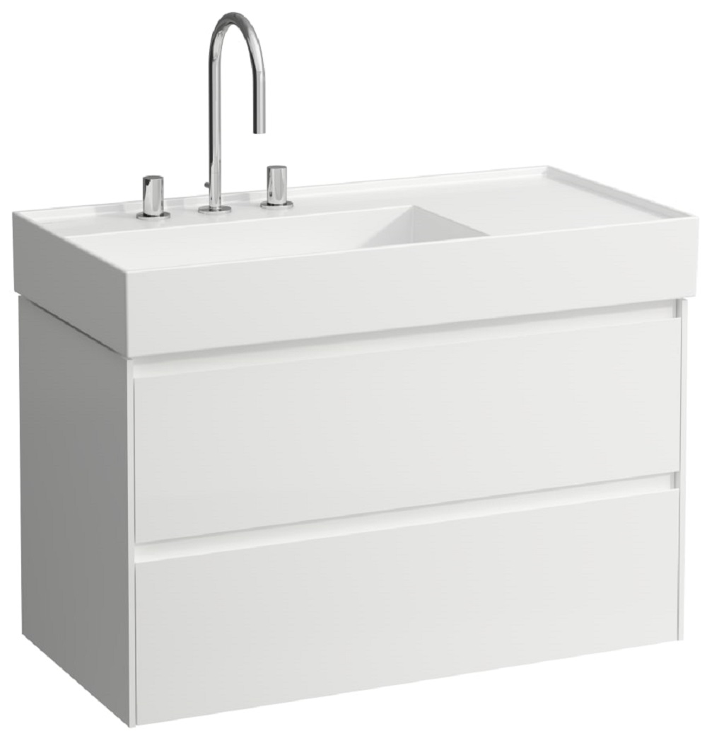 Laufen Lani Badschrank 88x45x51.5 cm Unterschrank hängend weiß H4039521122601