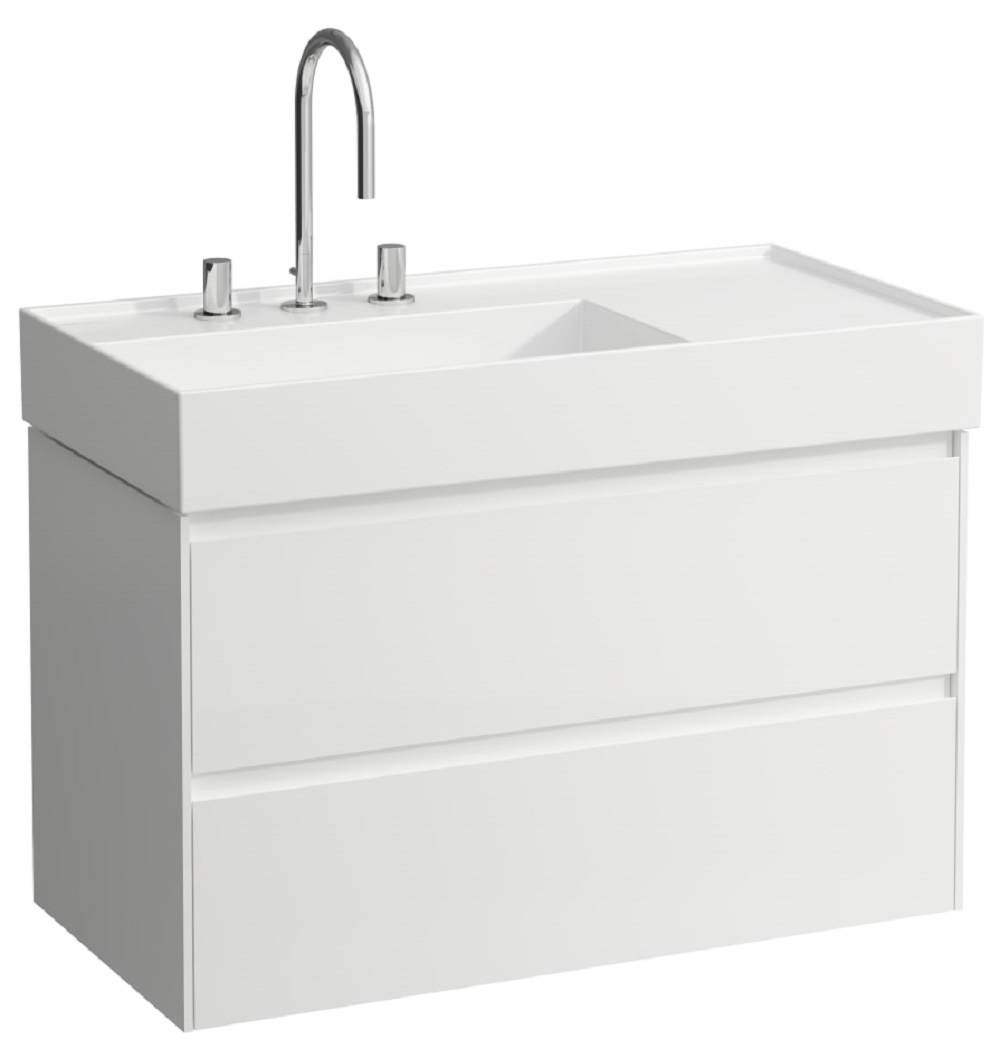 Laufen Lani Badschrank 88x45x51.5 cm Unterschrank hängend weiß H4039521122611