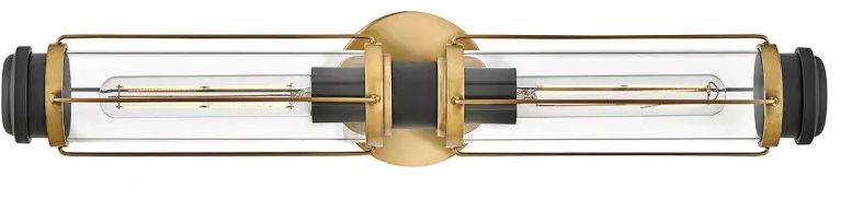 Elstead Lighting Masthead Wandleuchte 2x40 W messing HK-MASTHEAD2-HBBK