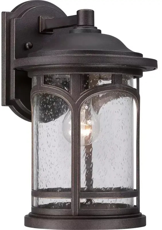 Elstead Lighting Marblehead Außenwandleuchte 1x60 W braun QZ-MARBLEHEAD2-M
