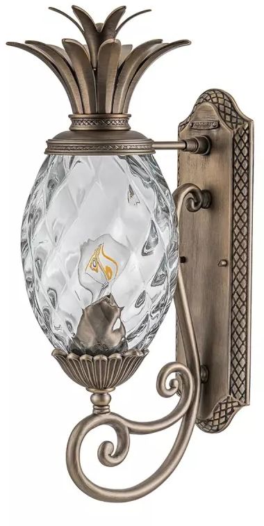 Elstead Lighting Plantation Außenwandleuchte 1x40 W braun HK-PLANTATION-M-BU
