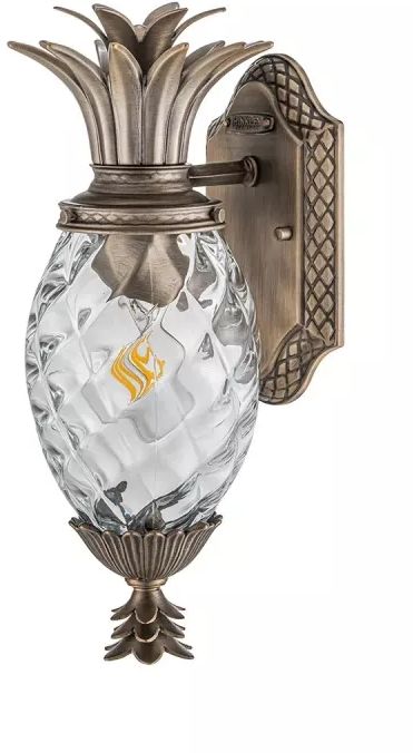 Elstead Lighting Plantation Außenwandleuchte 1x40 W braun HK-PLANTATION-S-BU