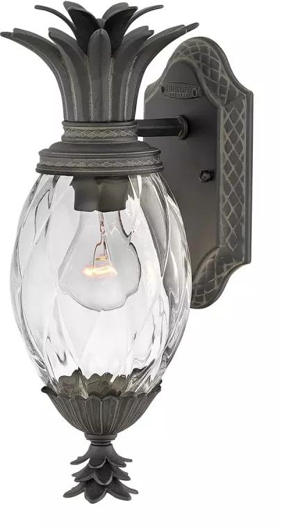 Elstead Lighting Plantation Außenwandleuchte 1x40 W schwarz HK-PLANTATION-S-MB