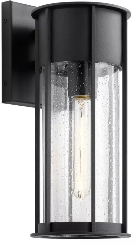 Elstead Lighting Camillo Außenwandleuchte 1x60 W schwarz KL-CAMILLO-M-TBK