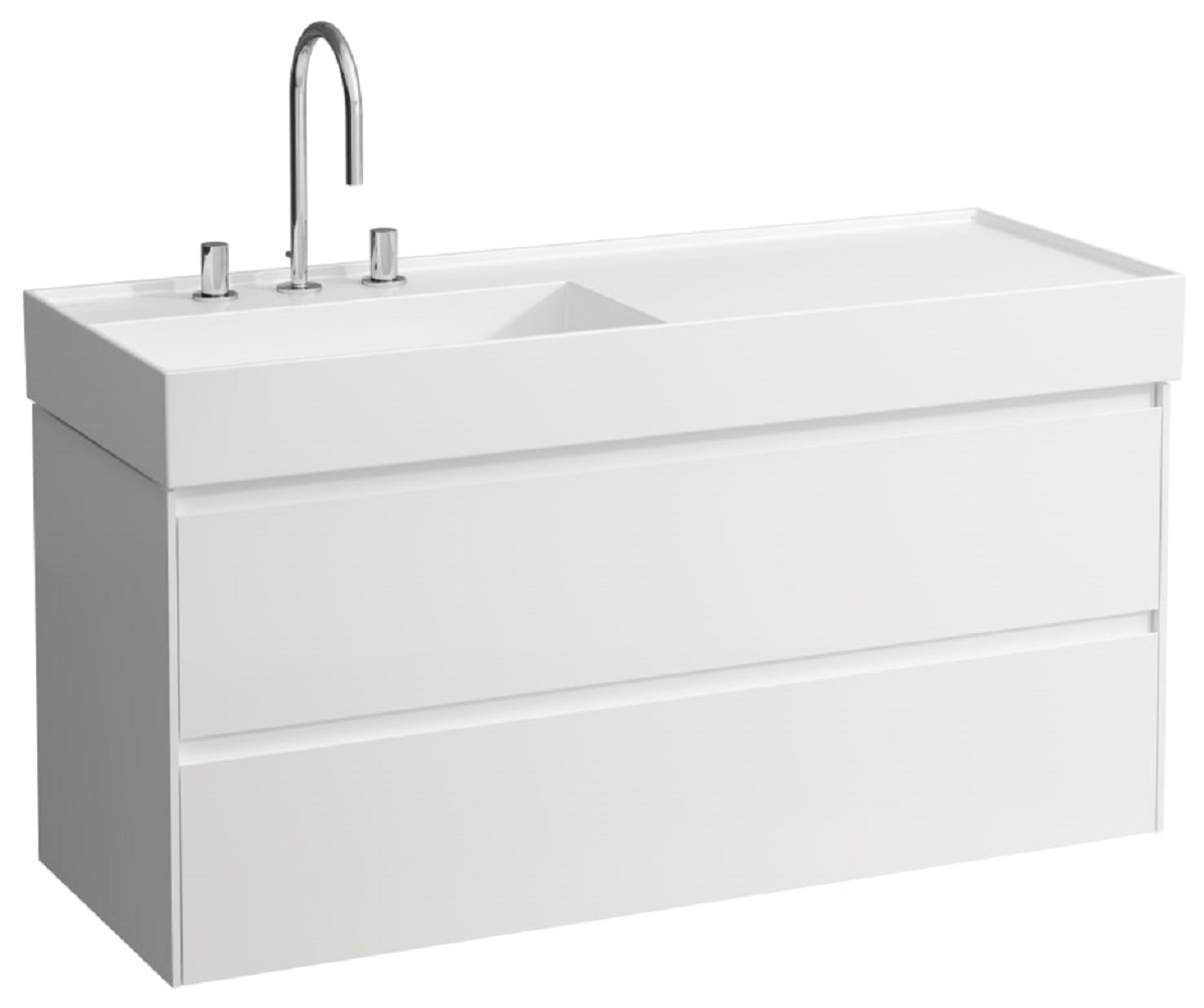 Laufen Lani Badschrank 118x45x51.5 cm Unterschrank hängend weiß H4039721122601