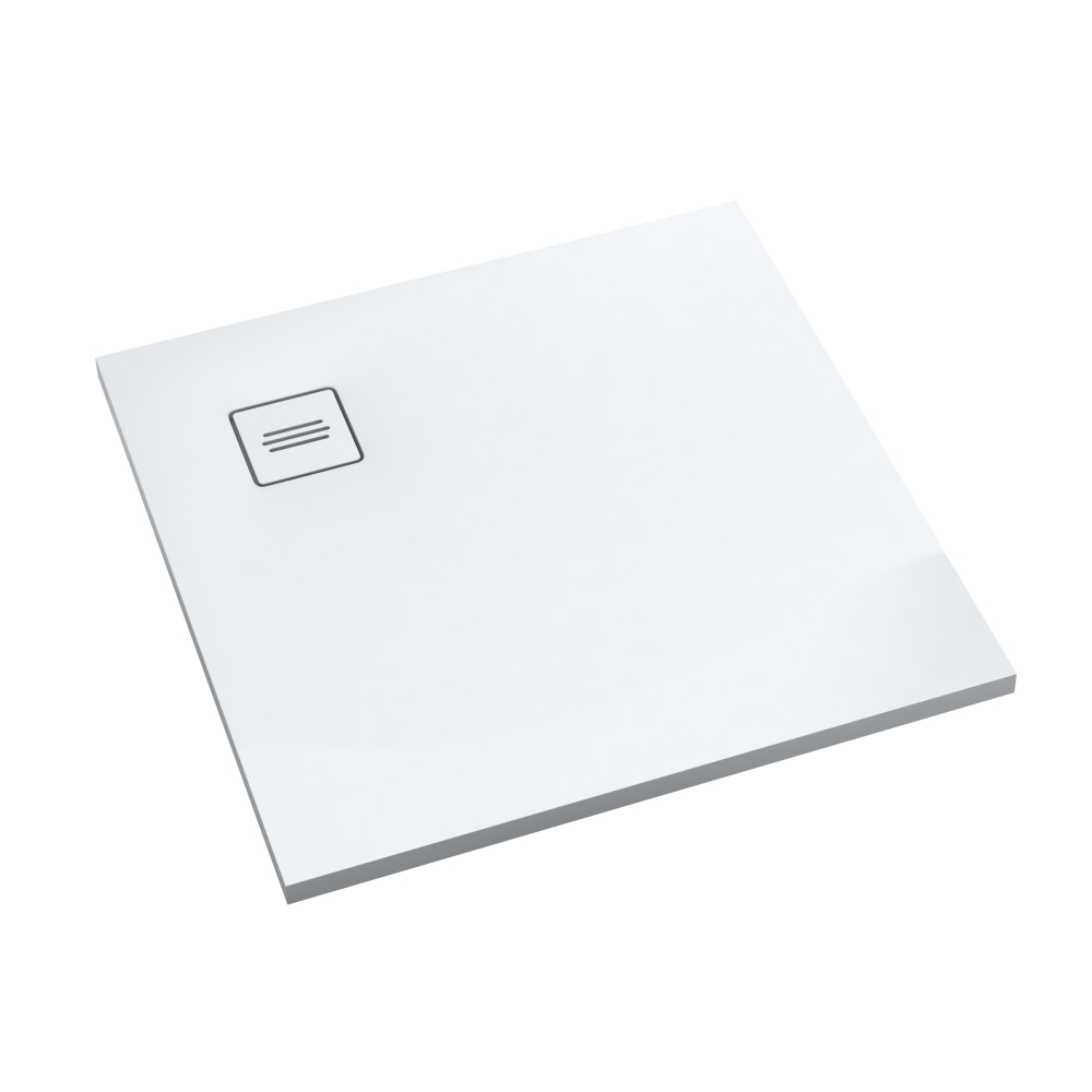 Schedline Protos Smooth White Quadratische Duschwanne 80x80 cm weiß 3SP.P1K-8080-M1