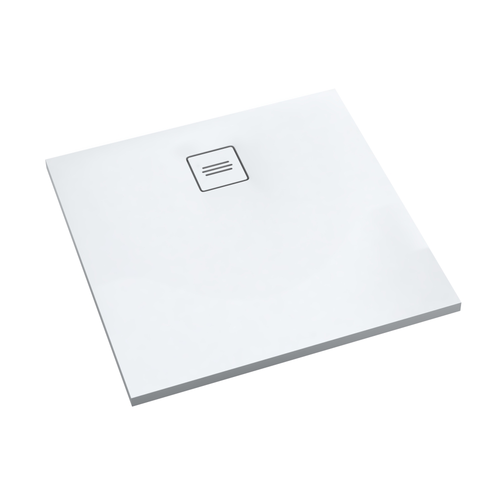 Schedline Protos Smooth White Quadratische Duschwanne 80x80 cm weiß 3SP.P2K-8080-M1