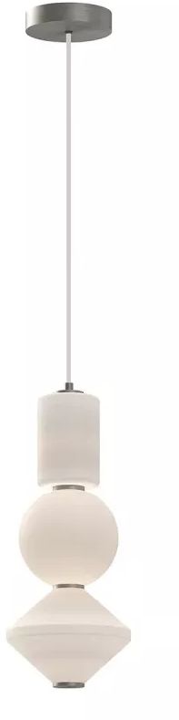 Elstead Lighting Bijou Pendelleuchte 1x20 W nickel ALM-BIJOU-P3-PN