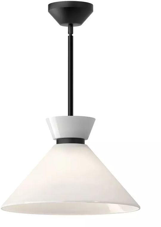 Elstead Lighting Halston Deckenlampe 1x60 W schwarz ALM-HALSTON-P-M-BK