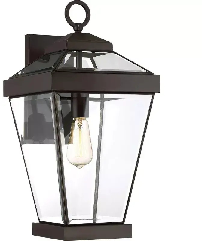 Elstead Lighting Ravine Außenwandleuchte 1x60 W braun QZ-RAVINE2-S