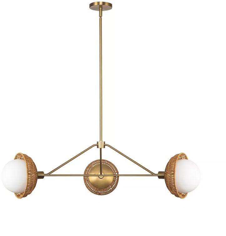 Elstead Lighting Perth Deckenlampe 3x40 W gold ALM-PERTH3-GD