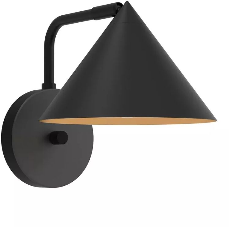 Elstead Lighting Remy Wandleuchte 1x60 W schwarz ALM-REMYCK-1WB-BK