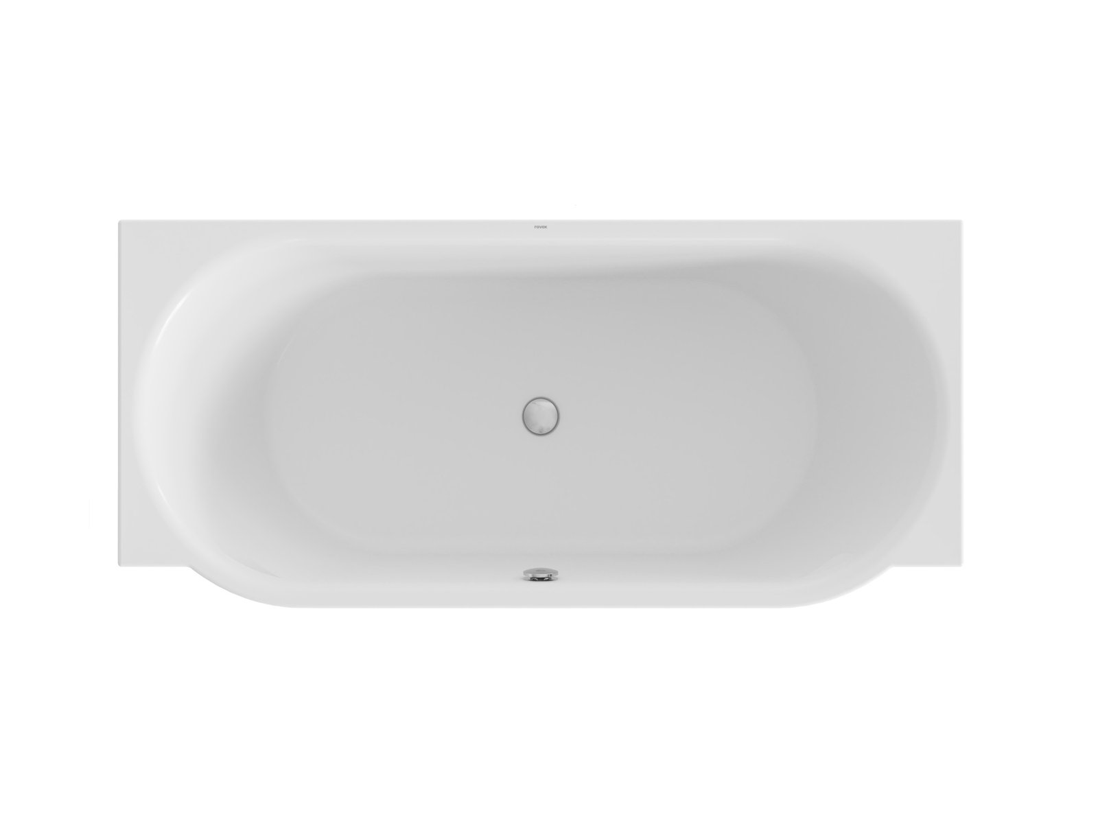 Ravak ARC Rechteckige Badewanne 170x75 cm weiß CE41000000